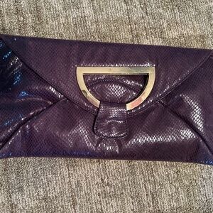 Big Buddah Santa Barbara Purple Clutch